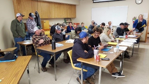 Certified Seed Sampler Training Workshop March 2020.