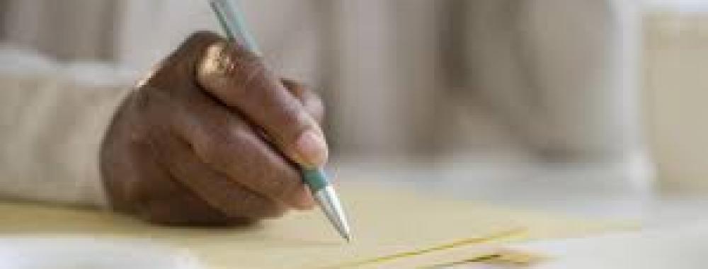write a note